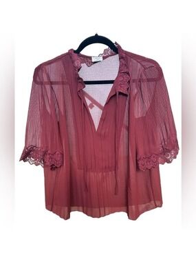 Aritzia Mathieu Blouse XXS